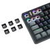 Furycube G87 Pro Gasket Hot-swappable Wired RGB Gradient Grey Mechanical Keyboard